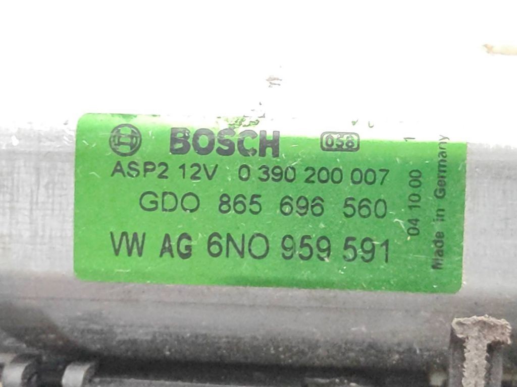 Polo 6N2 Sunroof electric motor actuator 6N0959591 