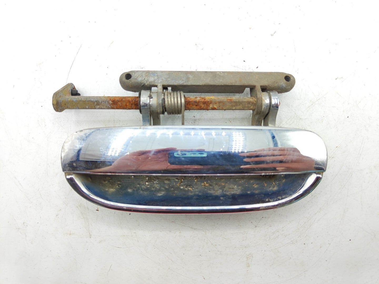 Alfa Romeo 166 2.4JTD 110kW 10V 2001 LHD Front Right Door Chrome Handle