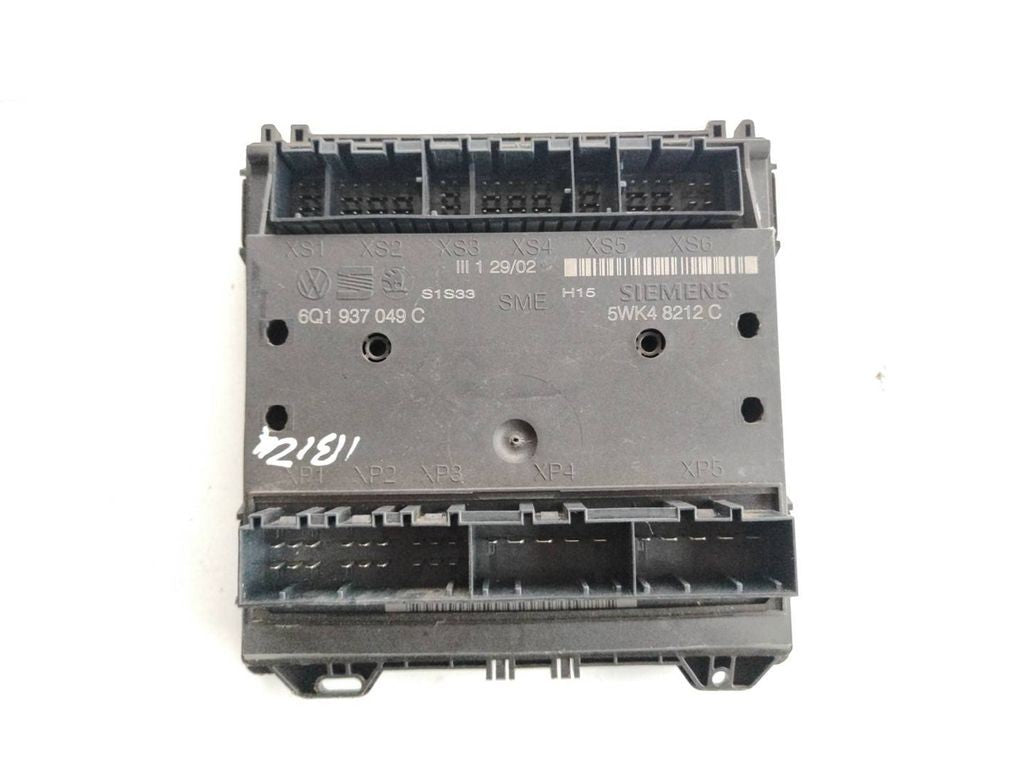 Skoda Fabia Mk1 6Y 2005 Comfort convenience body module 6Q1937049C 