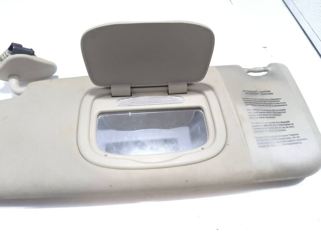 Alfa Romeo 159 2007 LHD Front Left side sun visor cover