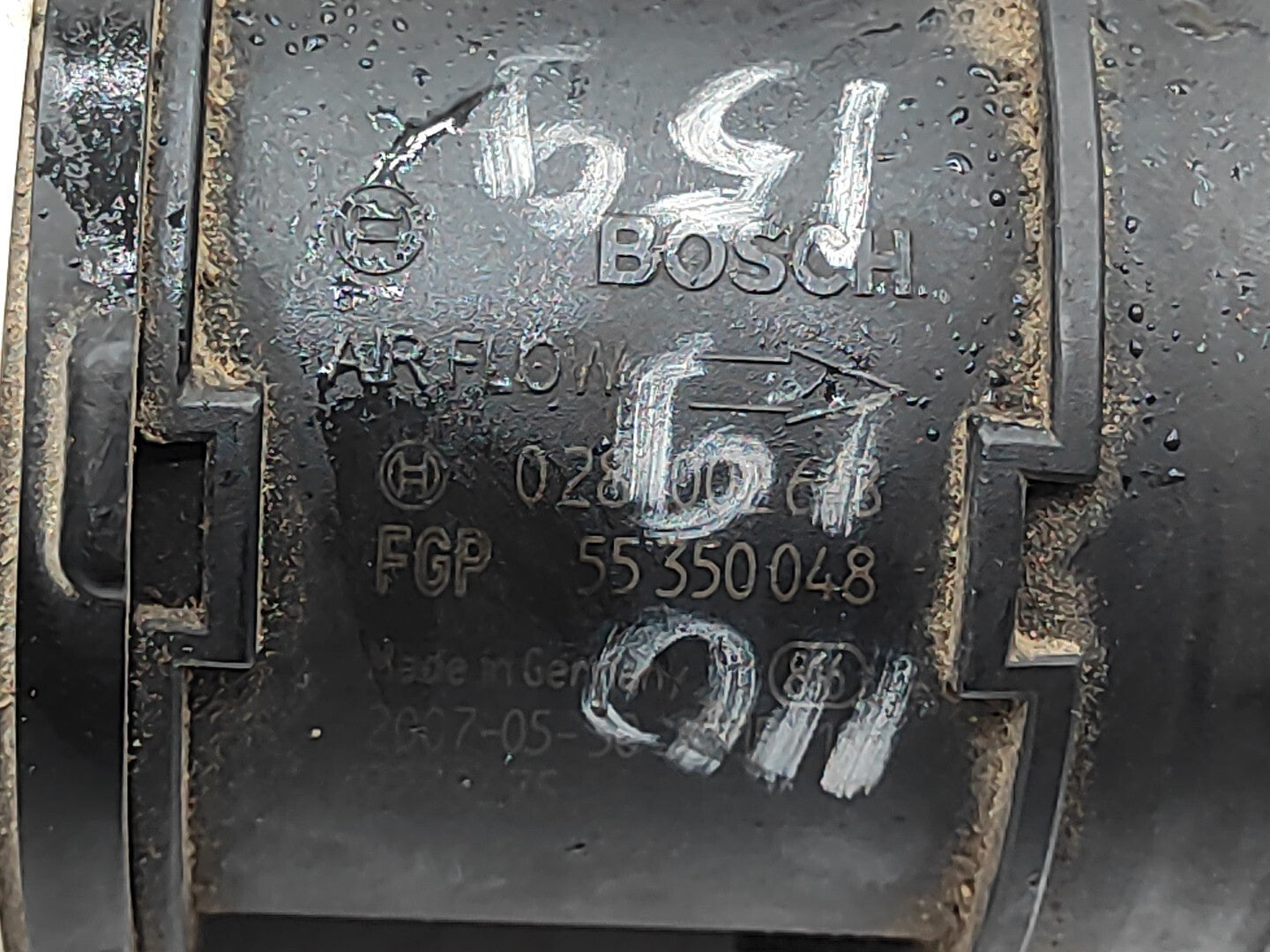 Alfa Romeo 159 1.9JTDM 110kW 2008 Diesel Engine Air Intake Pipe Hose 55193538