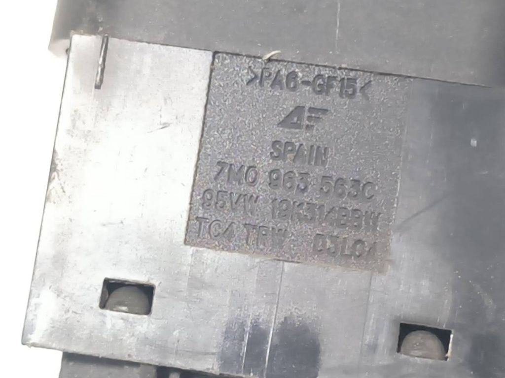 Ford Galaxy 1996 Seat heating switch 7M0963563C 