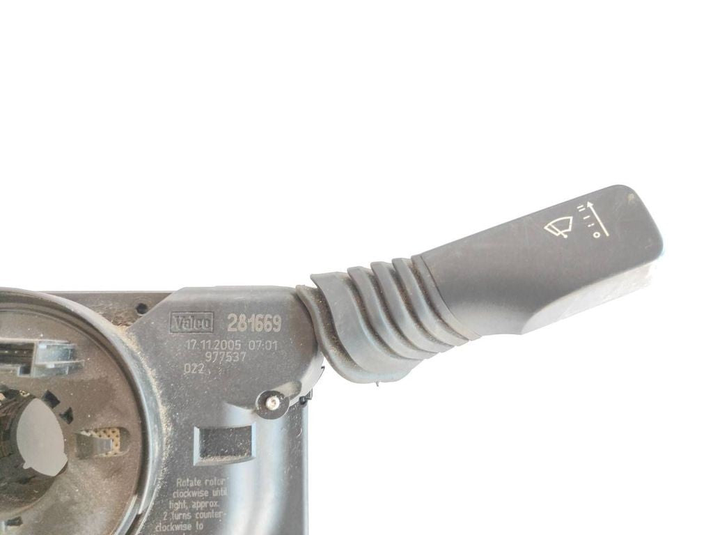Opel Astra H 2005 Wiper turn signal stalk switch 93184341 