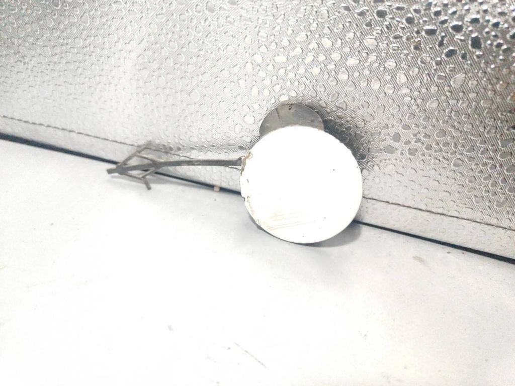 Opel Meriva B 2012 rear bumper row hook cap cover WHITE