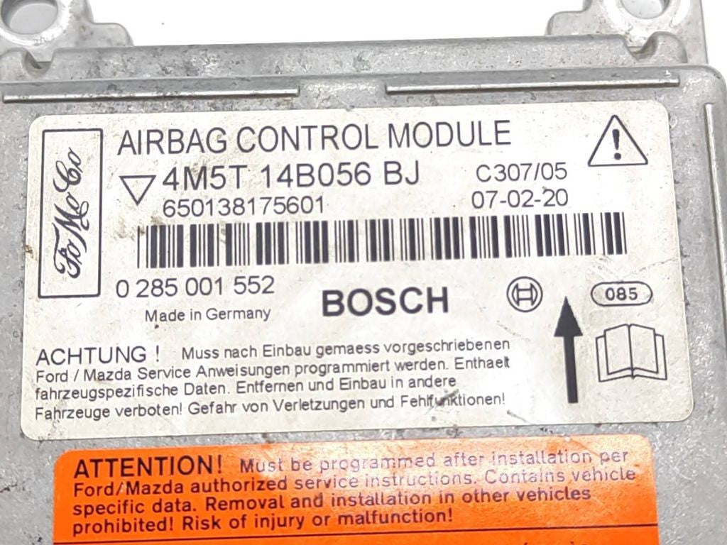 Ford Focus 2008 Control unit module 4M5T14B056BJ 