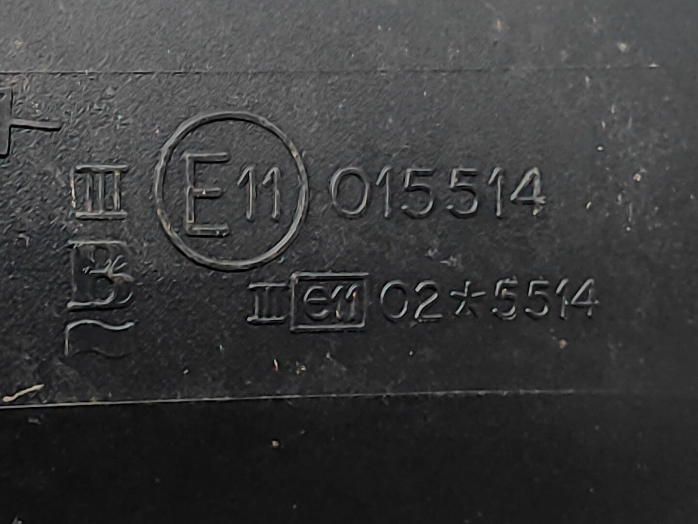 Rover 25 RF Hatchback 2/3D Front Left Side Electric Mirror RED E11015514