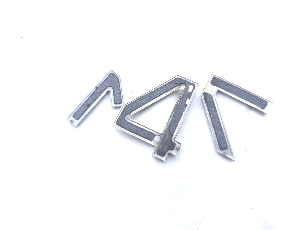 Alfa Romeo 147 2005 Rear Tailgate Manufacturers model badge 