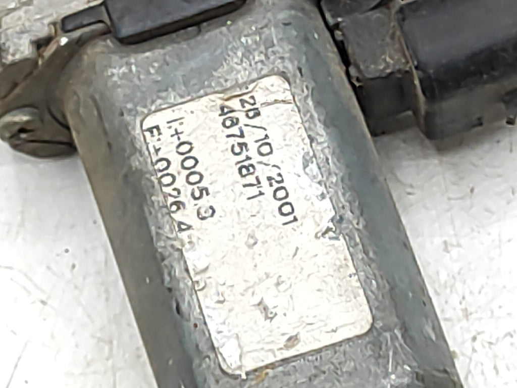 Alfa Romeo 147 1.6TS 2 Door 2006 Front Left Window Regulator Mechanism 46751871