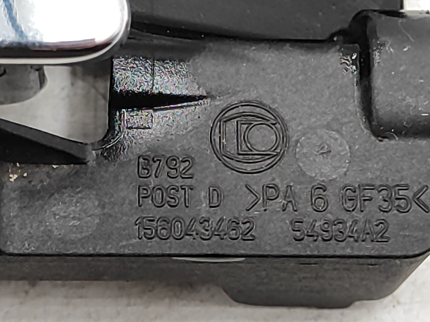 Alfa Romeo 159 1.9JTDm 8V 2007 Rear Right Inner Door Open Handle 156043462