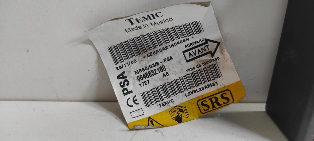 Peugeot 607 3.0i V6 2000 Safety Control Module Unit ECU 9648832180