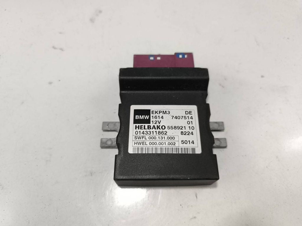 BMW 4 F32 F33 2016 Fuel injection pump control unit module 7407514 