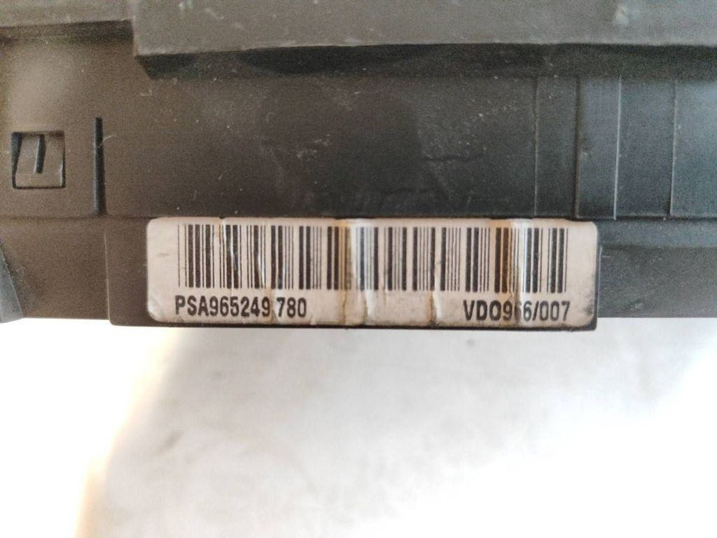 Citroen Xsara Picasso 1999 2.0HDI speedometer instrument cluster 965249780 