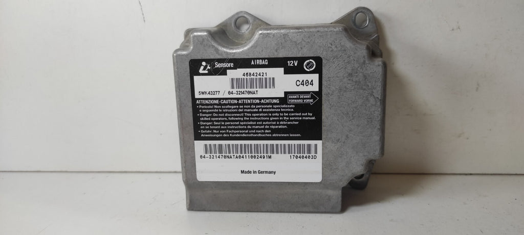 Alfa Romeo 147 1.9JTD 110kW 2003 Safety ECU Control Module 46842421