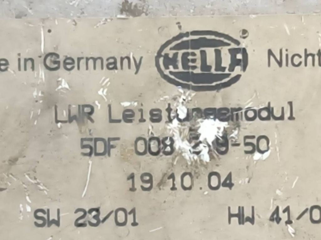 Mercedes-Benz E W211 2004 headlight ballast module igniter xenon 74062200