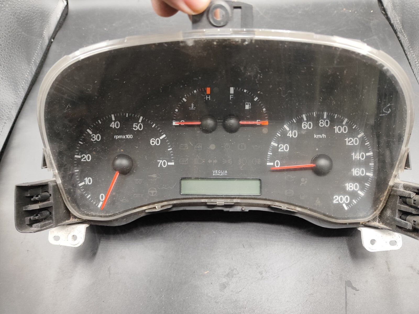 Fiat Punto Petrol 1999 LHD Front Dash Speedometer Cluster 606307002