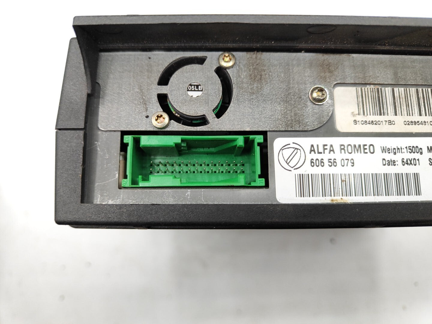 Alfa Romeo 166 2.4JTD 100kW 10V 2003 CD DVD CHANGER 60656079 NO CODE