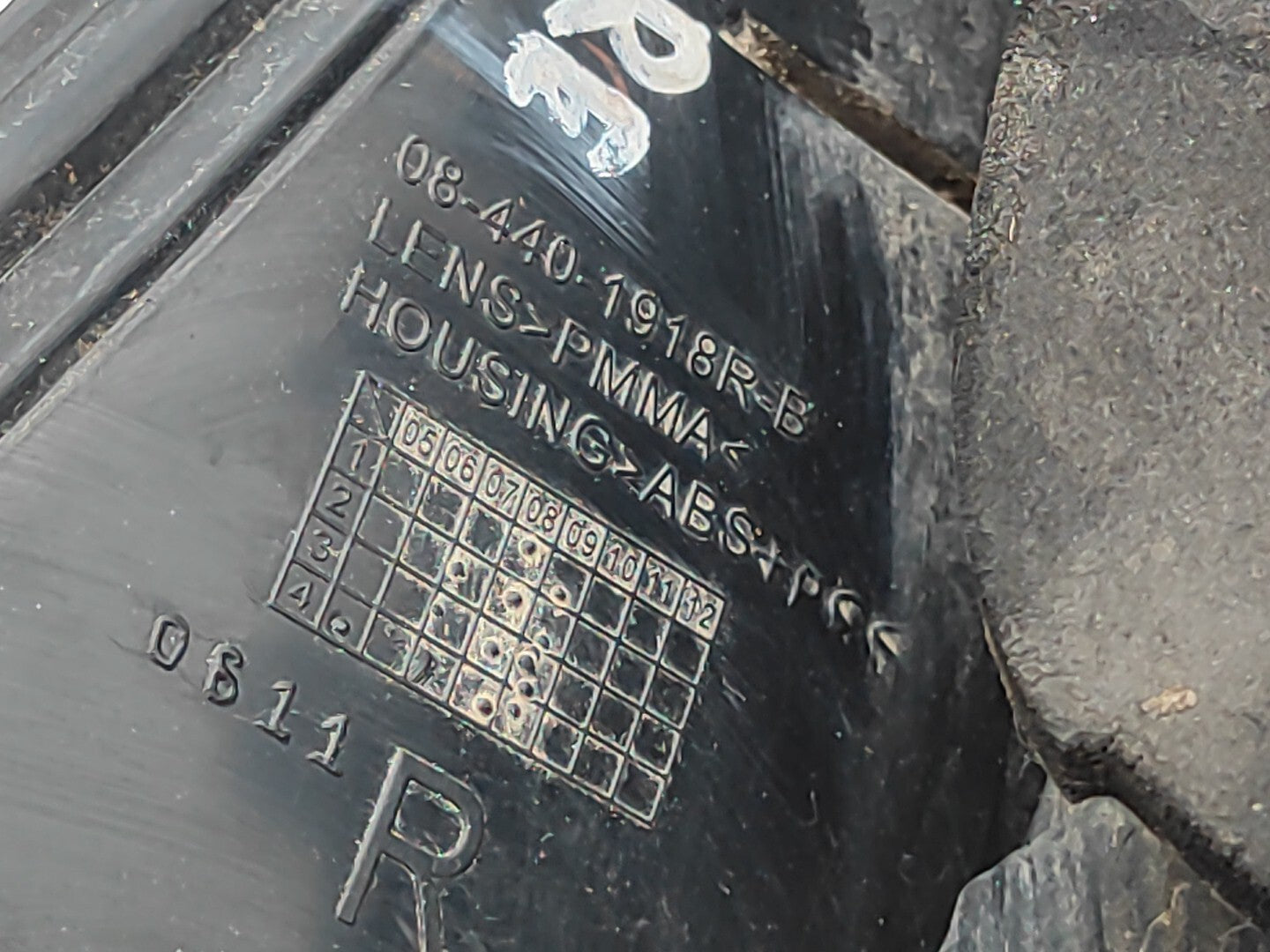 Mercedes Benz W168 A 2001 LHD Rear Right Side Taillight Lamp Light 084401918R