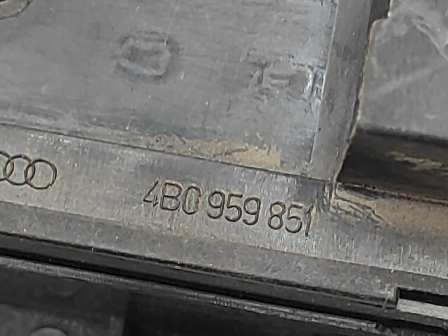 Audi A6 Window Control Switch Button 4B0959851