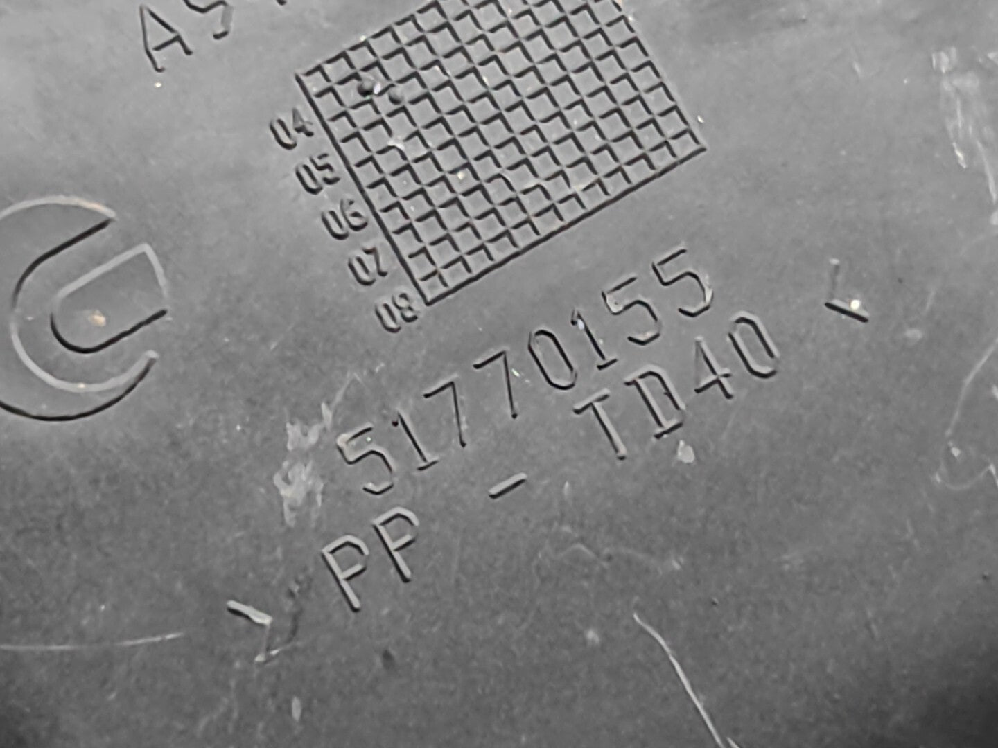 Alfa Romeo 159 SW 1.9JTDM 110kW 2006 Diesel Engine Air Intake Pipe Hose 51770155