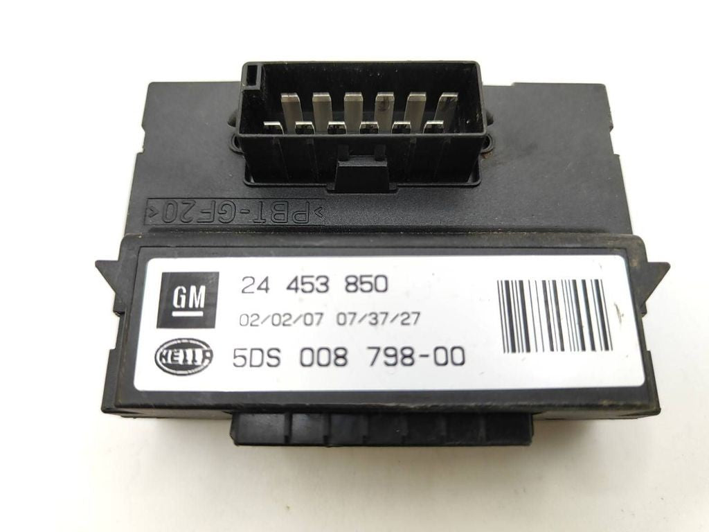 Opel Astra H 2006 Tow bar trailer hitch control unit module 24453850 