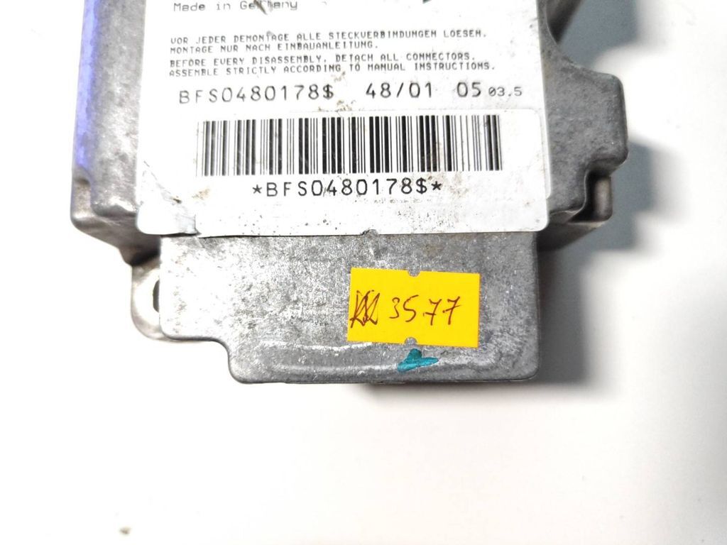 Opel Astra G 2000 Safety Control unit module 1923594 