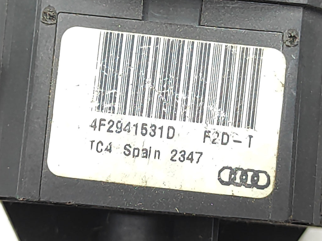 Audi A6 C6 2.4i 130kW 2005 LHD Hazzard Light Switch Button 4F2941531D