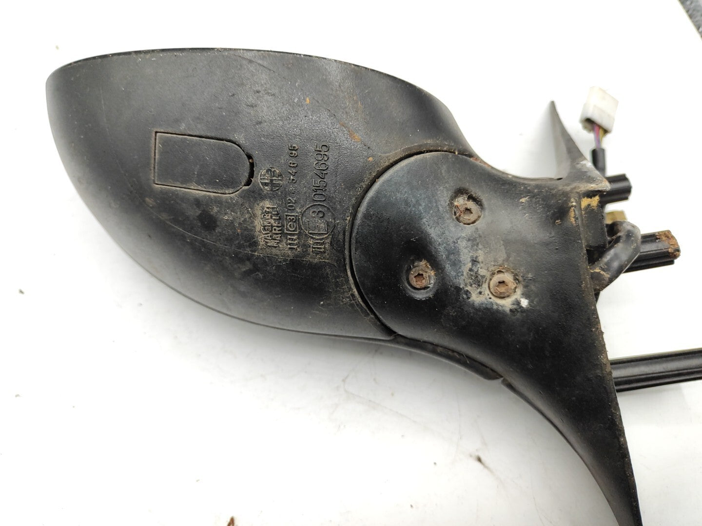 Alfa Romeo 156 2.4JTD Diesel 2000 LHD Front Left Side Mirror Black E30154695