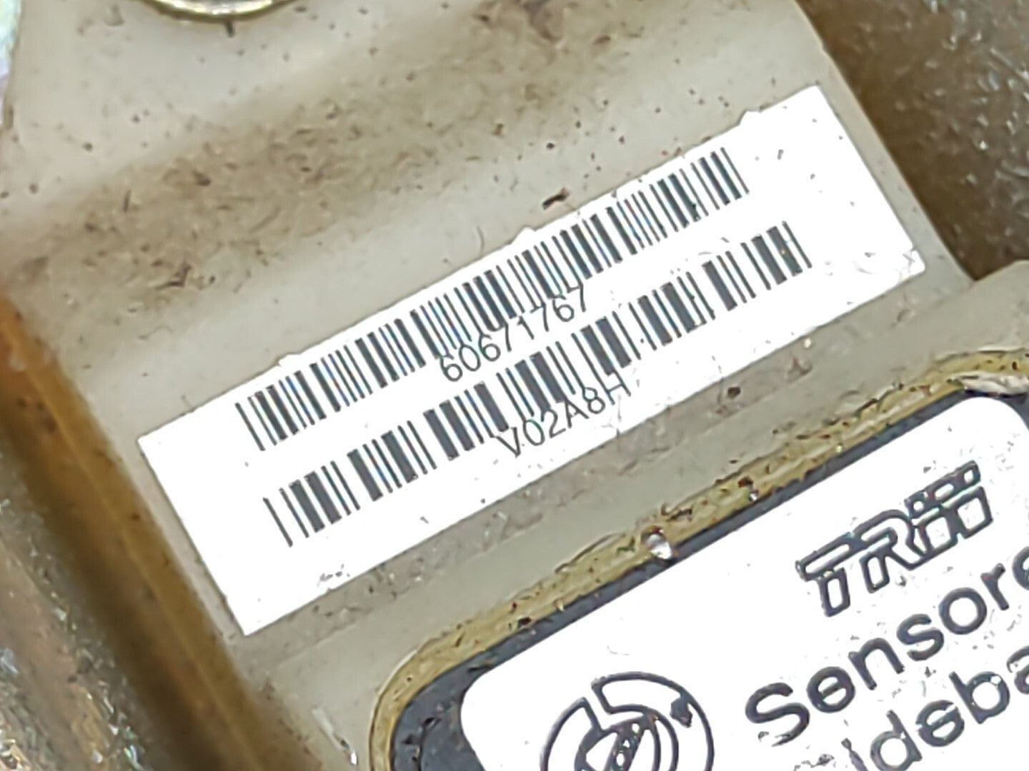 Alfa Romeo 166 2.0TS  2000 Deployment Impact Crash Sensor TRW 60671767