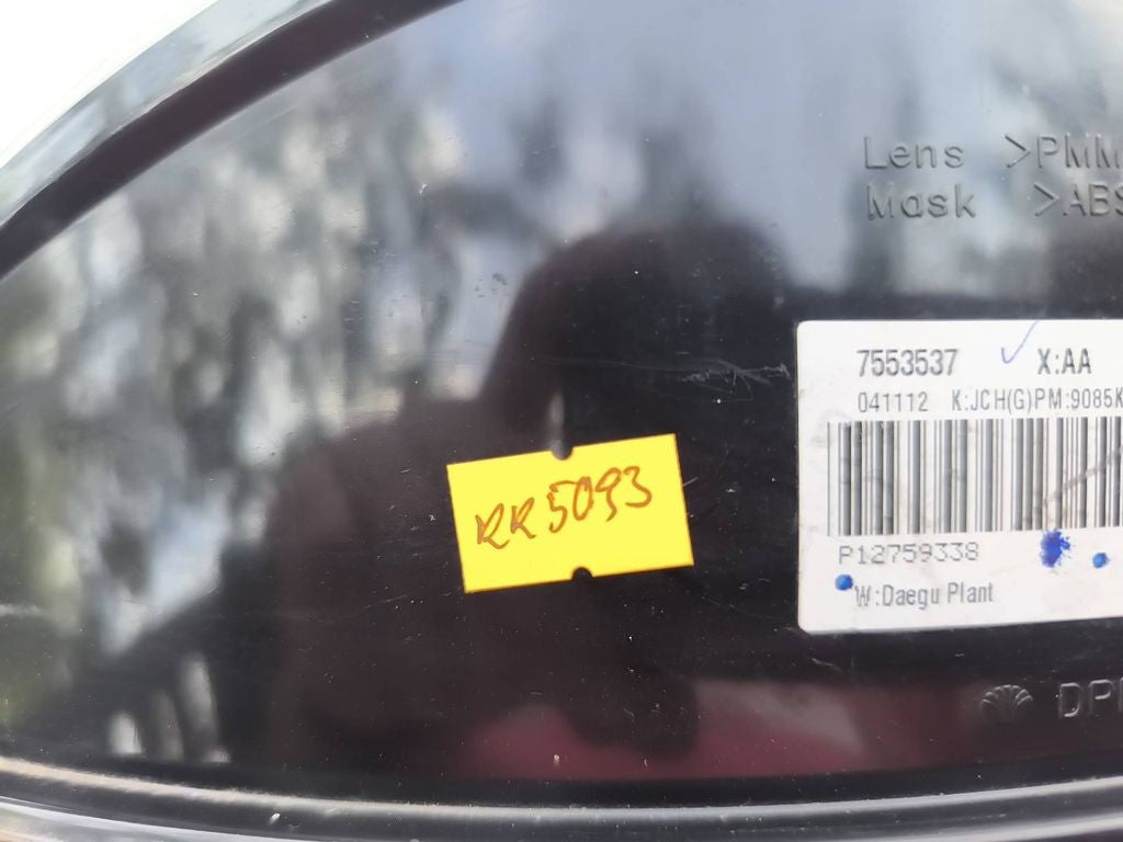 Saab 9-3 Ver1 2005 Diesel speedometer instrument cluster P12759338 