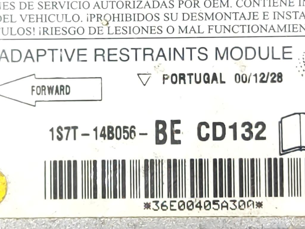 Ford Mondeo Mk III 2002 Safety ECU Control unit module 1S7T14B056BE 