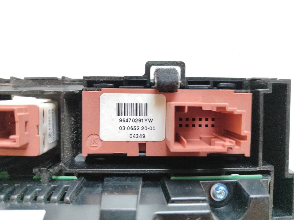 Citroen C5 2009 Interior AC Climate control unit module 96573328 
