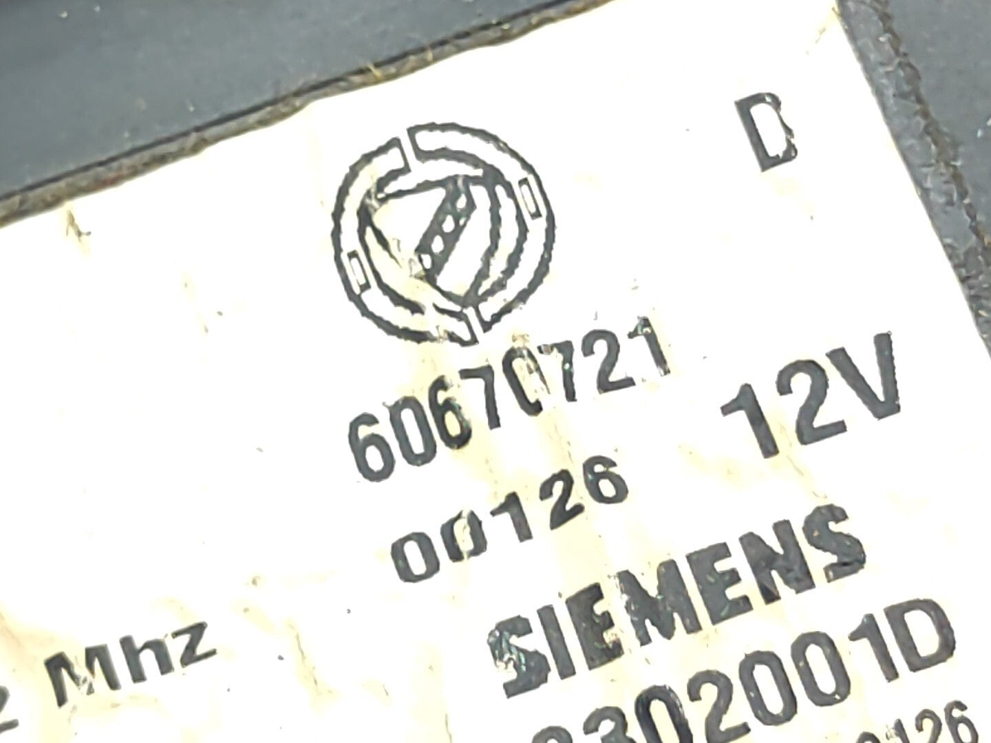 Alfa Romeo 156 2.0TS 2001 Central Lock Control Unit 60670721