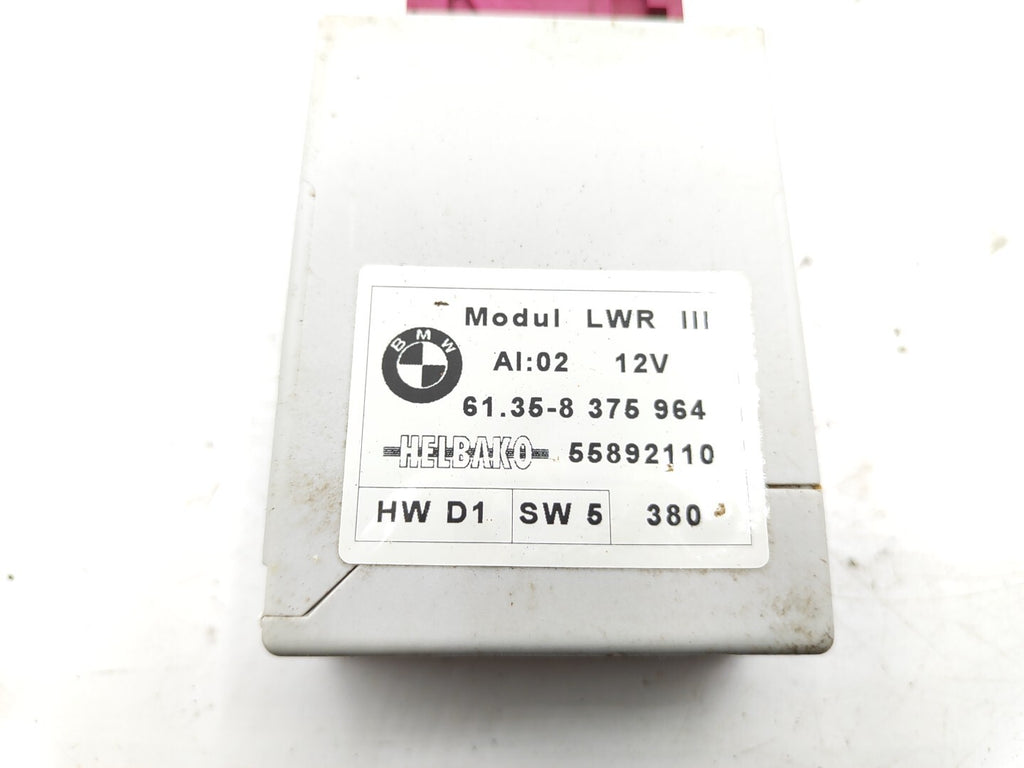 BMW 5 SERIES E39 530D Diesel 2001 Headlight Control Module 8375964 61358375964