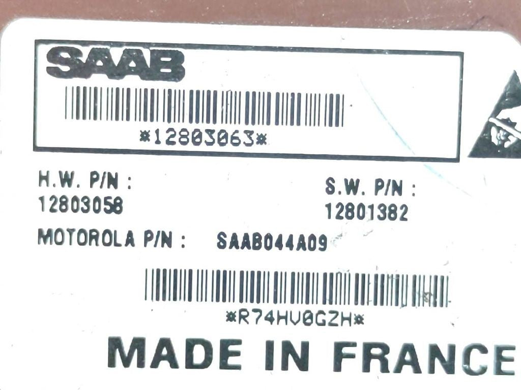 Saab 9-3 Ver1 2005 Electric window control switch 12803063 