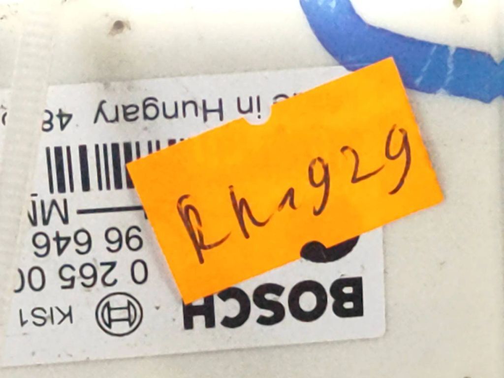 Citroen C4 Grand Picasso 2006 ESP acceleration yaw rate sensor 9664661580