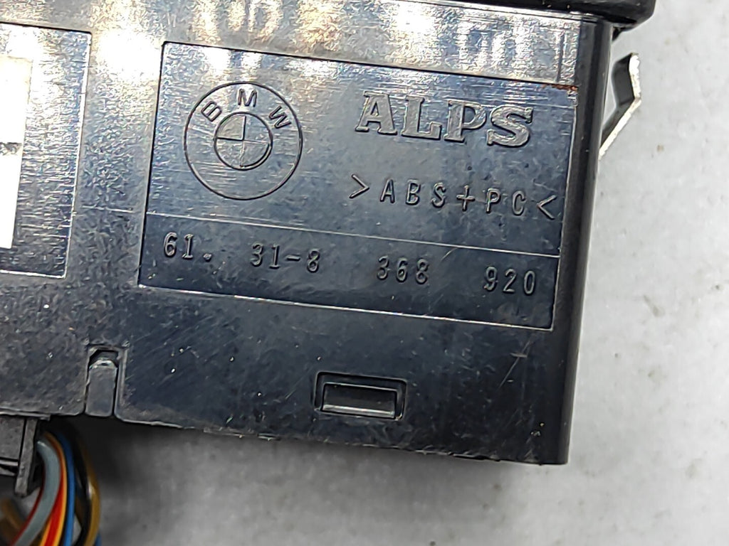 BMW 3 Series E46 2002 Hazard Switch Button 8368920