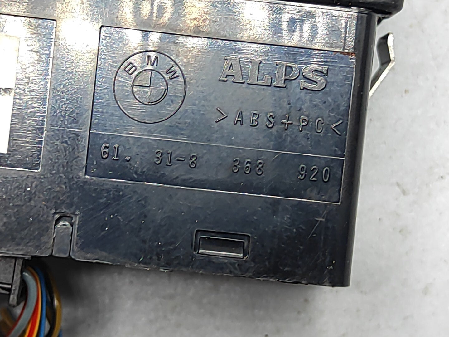 BMW 3 Series E46 2002 Hazard Switch Button 8368920