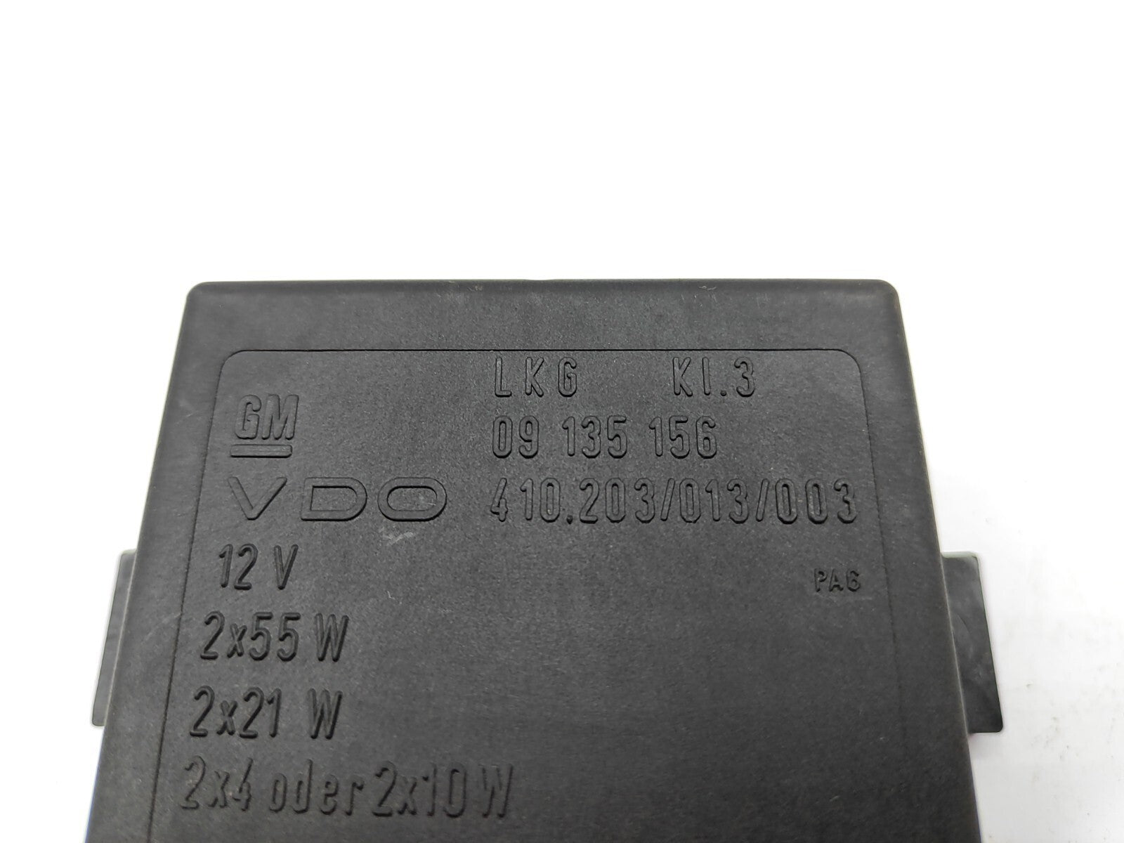 Opel Zafira A 2002 Headlight Control Unit Module 09135156 410203013003