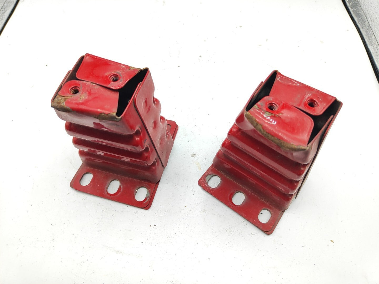 Rover 25 200 RF Hatchback 2/3D Front left/ right bumper support slam bar set RED