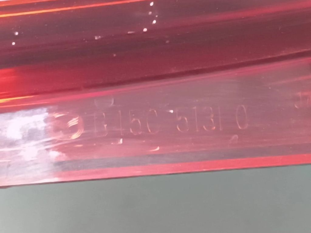 Mazda 3 BM III Hatchback 2014 Rear Left tailgate tail light lamp B45C513F0 