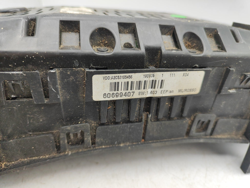 Alfa Romeo 159 1.9JTDm 110kW Diesel 2007 LHD Speedometer 60699407