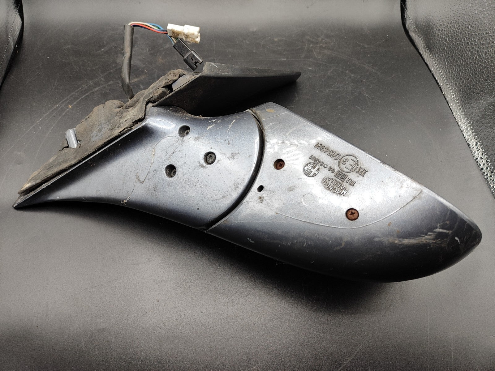 Alfa Romeo 166 2.4JTD 110kW 2002 LHD Front Right Side Mirror GREY E30154381