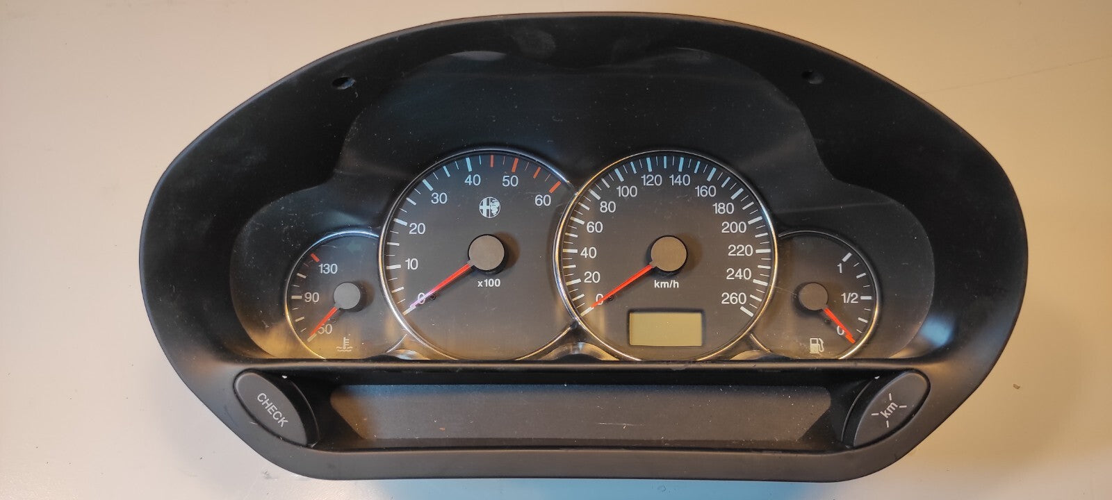 Alfa Romeo 166 2.4JTD 2002 LHD Diesel Speedometer 156022603