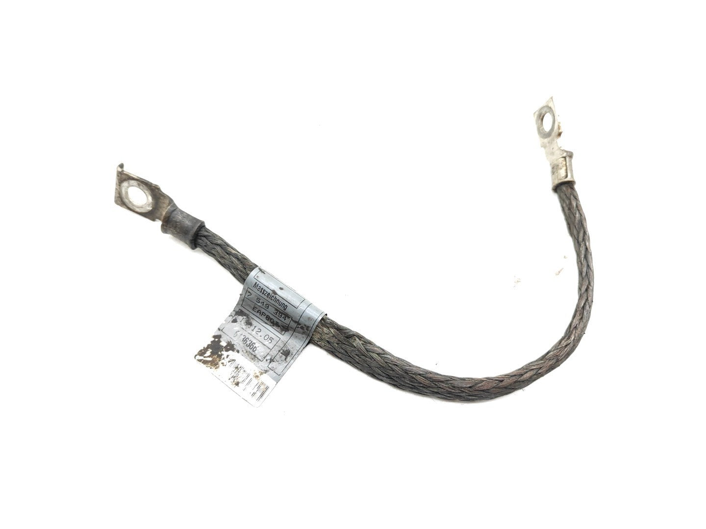 BMW E90 E91 330D 170kW 2006 Diesel Negative Battery Cable 7549394