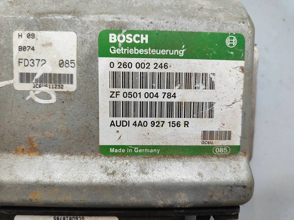 Audi A6 S6 C4 4A 2.8i 1996 Gearbox control unit module 4A0927156R 
