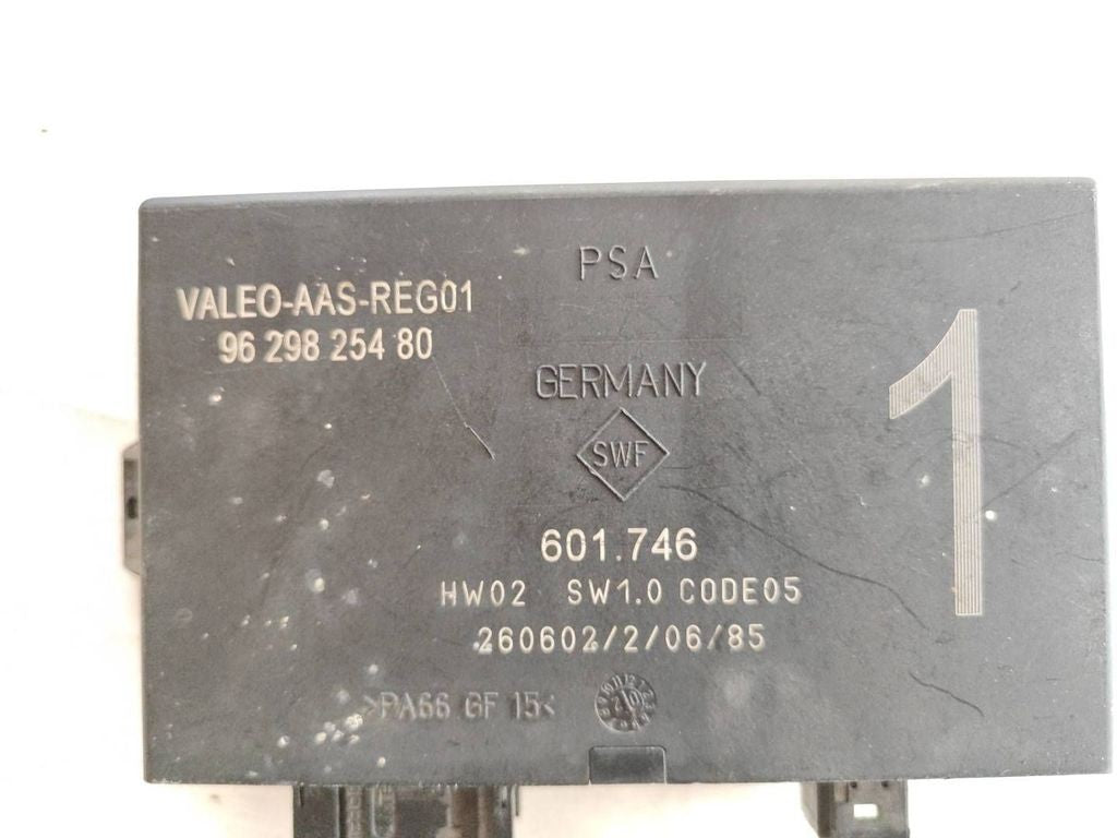 Citroen C5 2003 Parking PDC control unit module 9629825480 