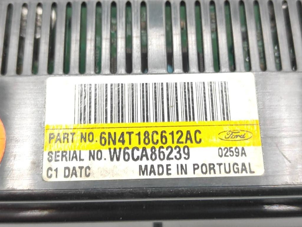Ford Focus 2008 Climate control unit module 6N4T18C612AC 