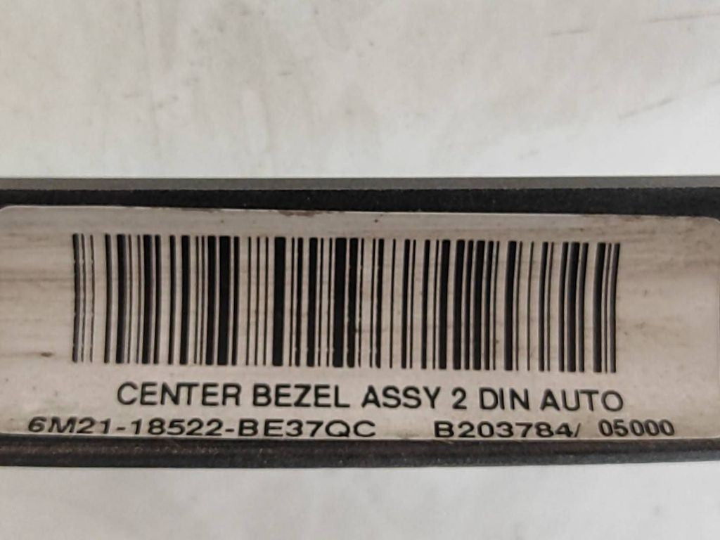 Ford S-MAX 2009 AC heater control dashboard trim 6M2118522B 