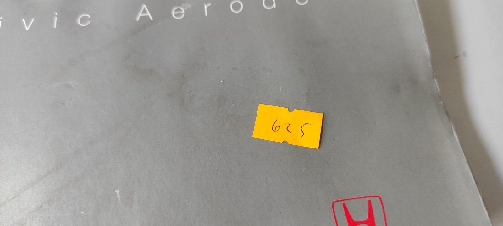 Honda Civic Aerodeck 1998 User Service Manual Book FRANCE