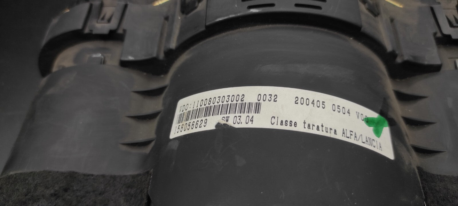 Alfa Romeo 147 1.6 TS 88kW Petrol 2006 LHD Speedometer Cluster 156056629